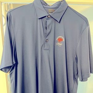 Kiawah Island golf shirt, navy, XL, used in great shape. Greg Norman brand.